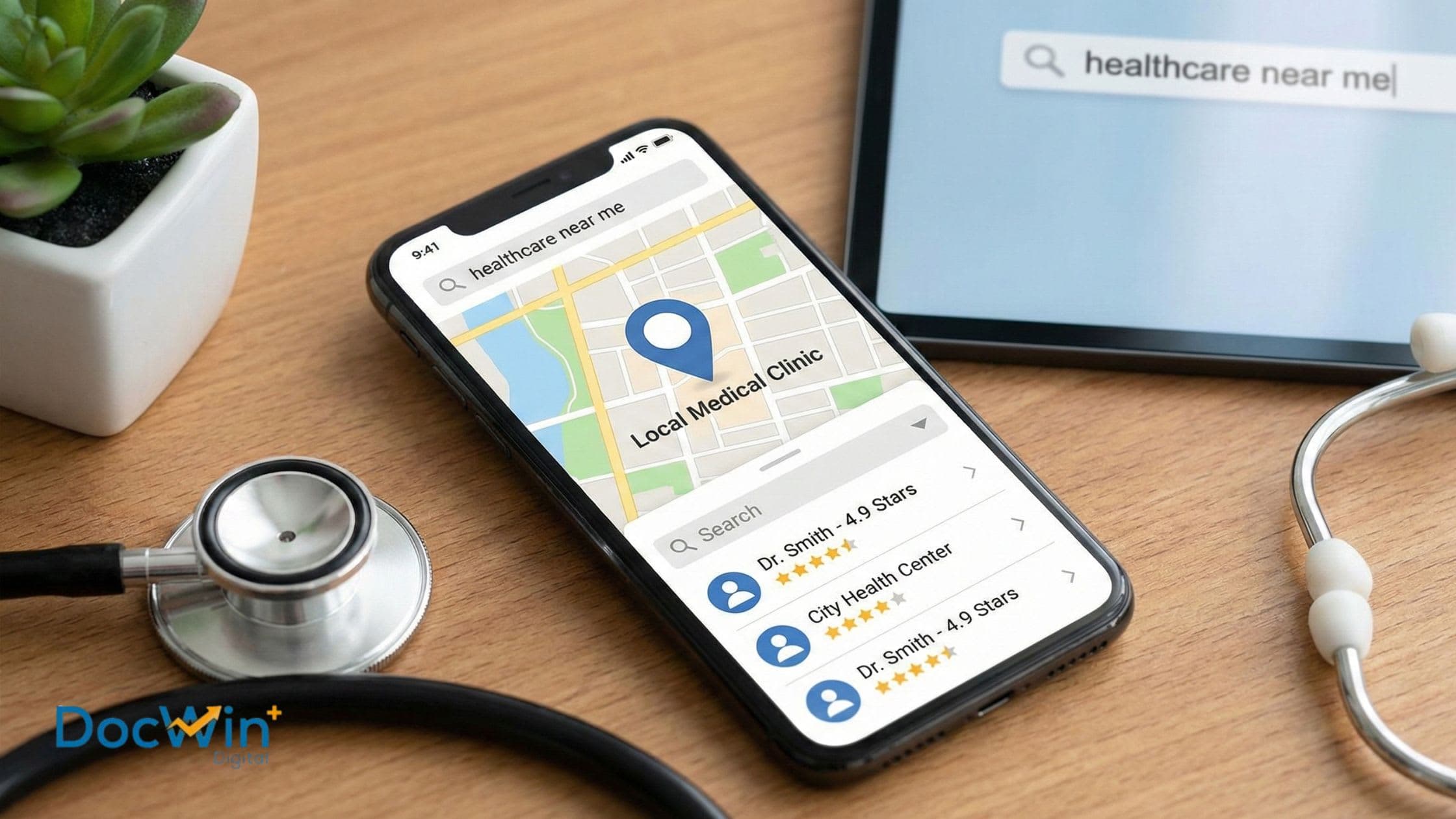 (Pillar 1, Cluster 1, Blog 21) Local SEO for Healthcare Professionals: Dominate Search Results in Your Area