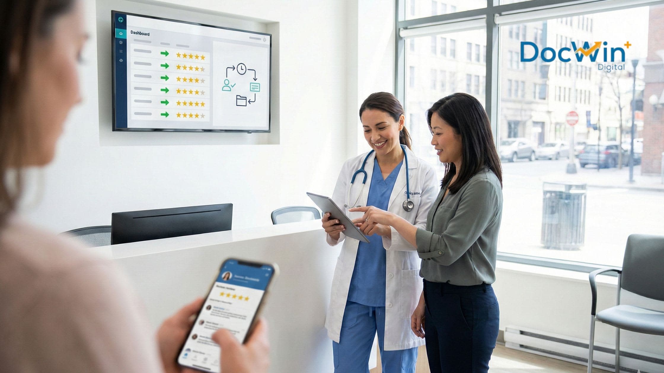 (Pillar 2, Cluster 1, Blog 6) Patient Review Management Systems: Simplifying Online Reputation for Doctors & Clinics