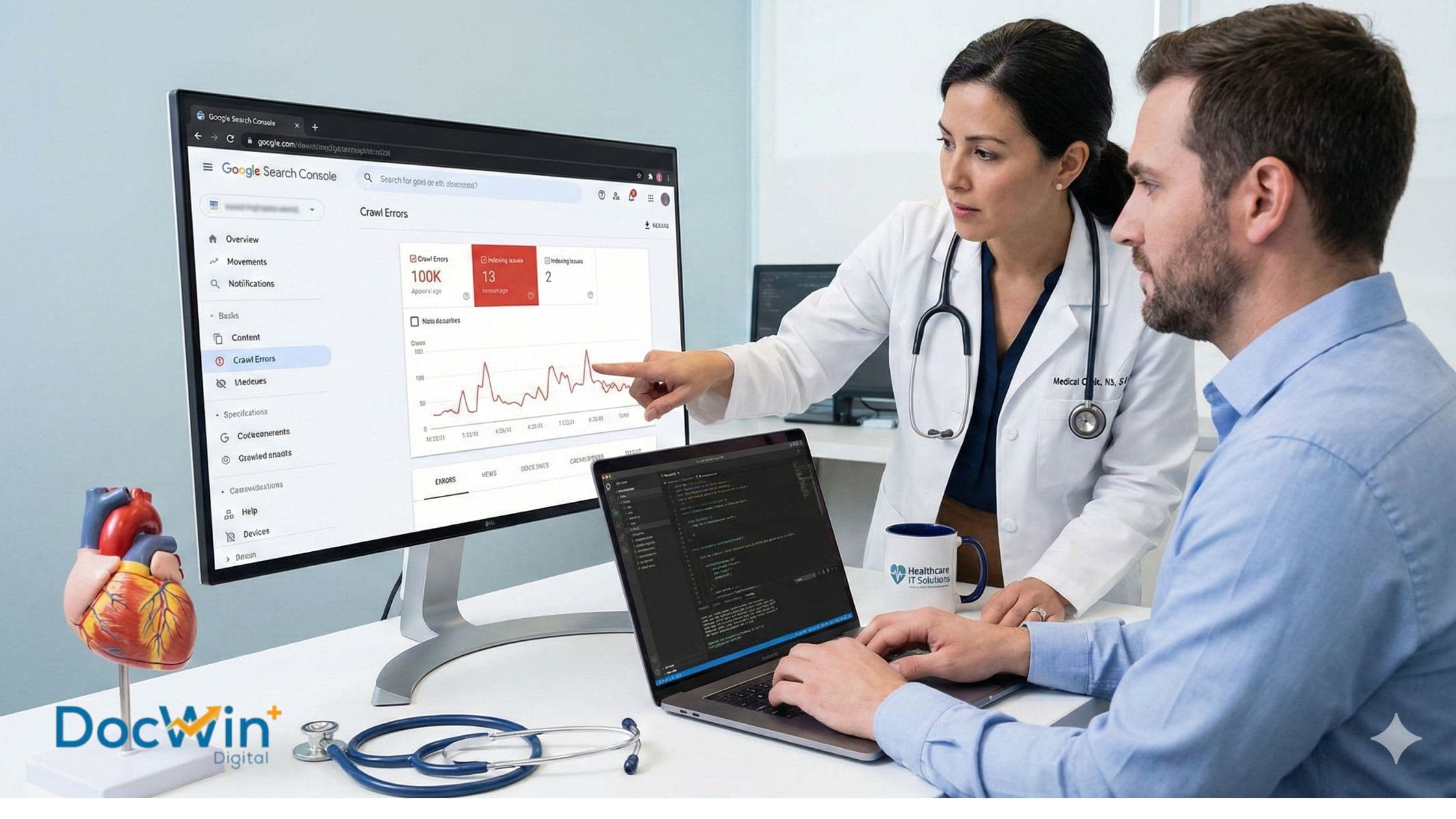 (Pillar 1, Cluster 1, Blog 12) Fix Crawl Errors and Indexing Issues on Healthcare Websites: A Practical Guide